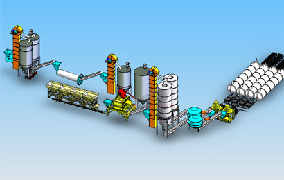 Автоклавированная кирпичная линия